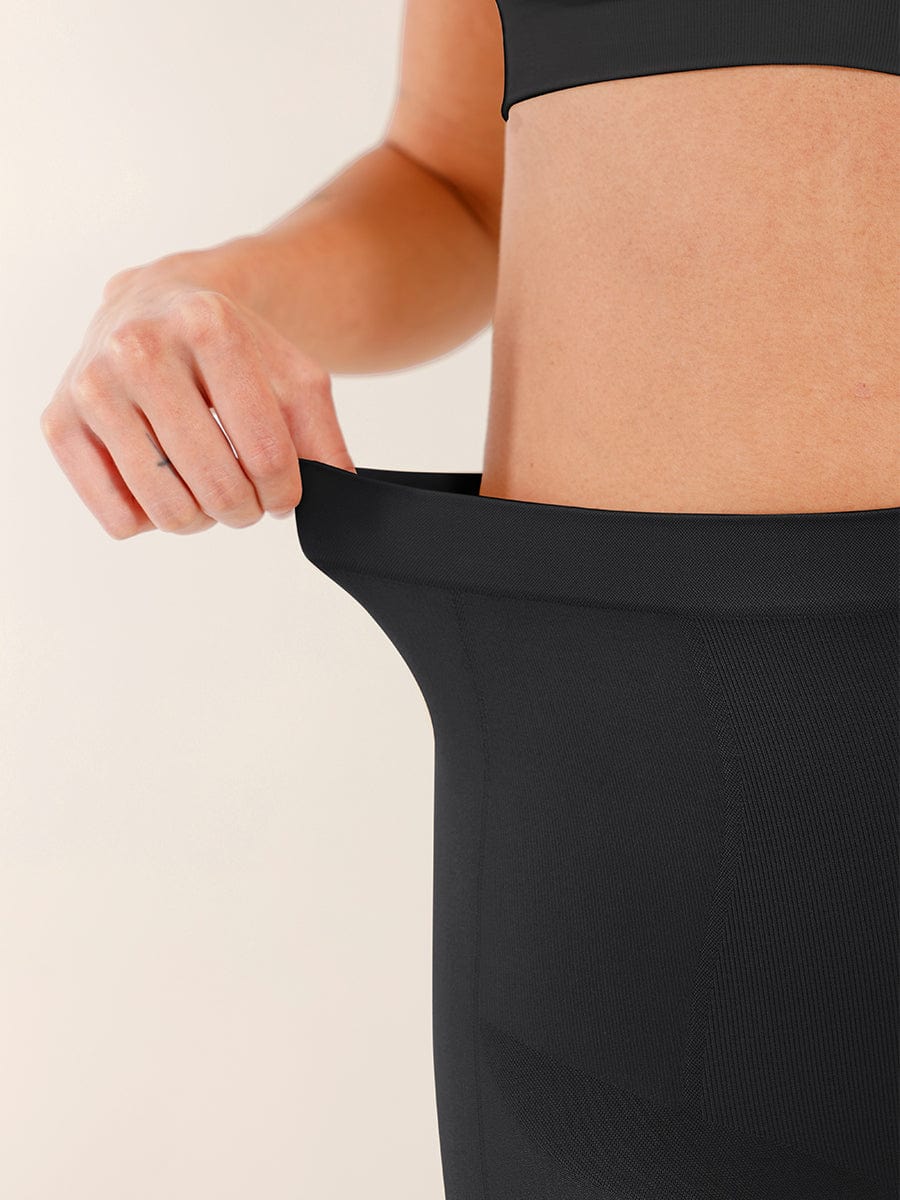 Seamless Mid-Waist Tummy Control Boyshorts