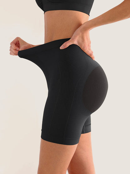Seamless Mid-Waist Tummy Control Boyshorts