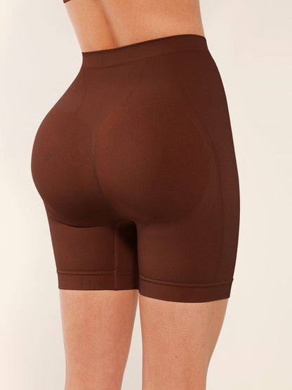 Seamless Mid-Waist Tummy Control Boyshorts