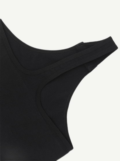 Seamless Long-Sleeve V-Neck Tummy Control Bodysuit