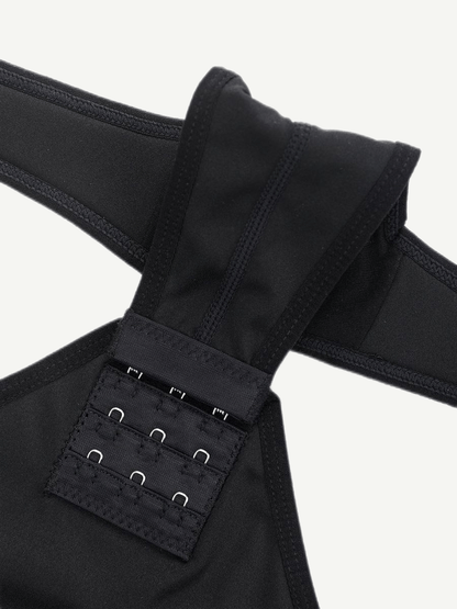 Scoop-Neck Butt-Lifting Shapewear Thong Bodysuit