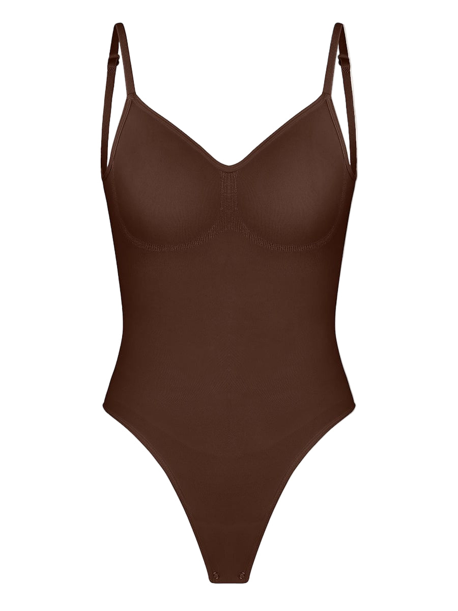Wholesale Seamless Cover-Breast Open-Back Thong