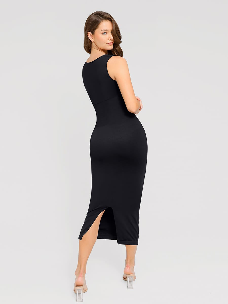 Eco-Friendly Seamless 360° Waist Control Suspender Maxi Dress