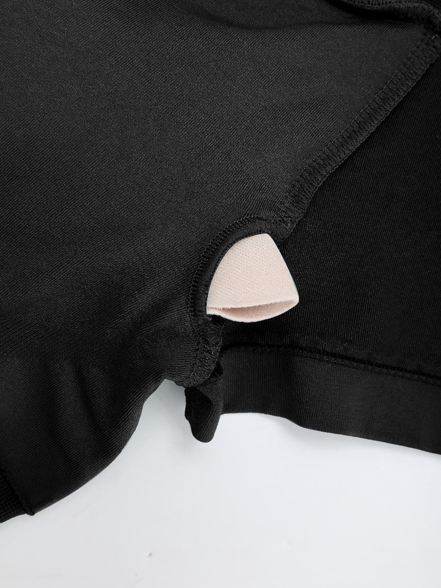 Eco-Friendly Seamless Short-Sleeve Outerwear Dress
