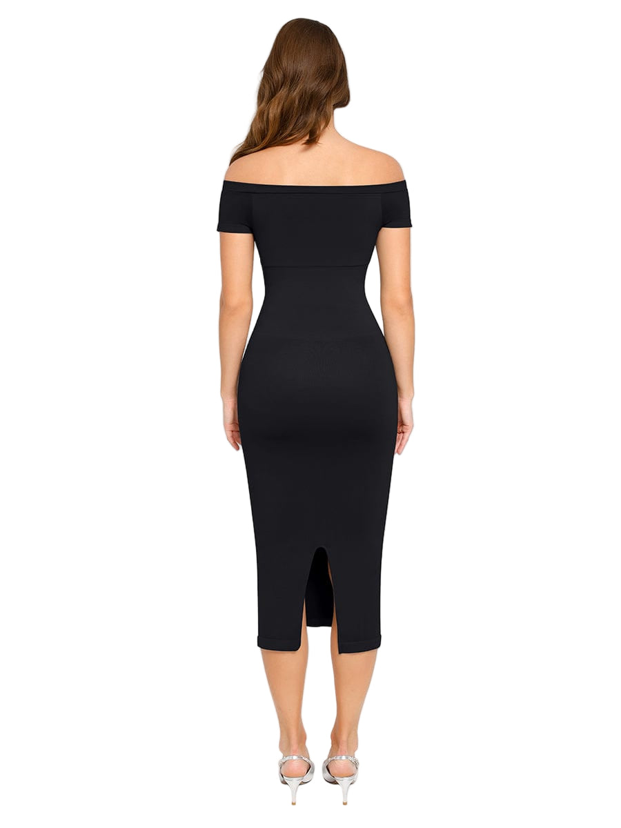 Wholesale🌿 Eco-friendly Seamless Short-sleeved Outerwear Dress