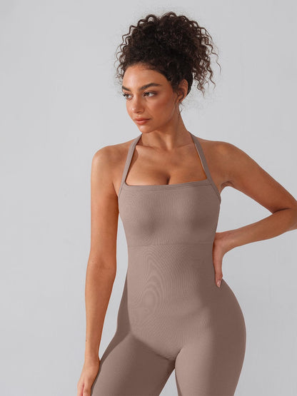 Seamless 2-in-1 Sports Waist & Tummy Control Jumpsuit