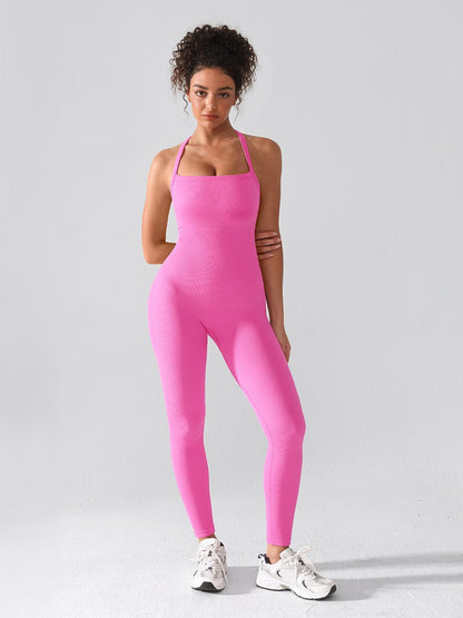 Seamless 2-in-1 Sports Waist & Tummy Control Jumpsuit
