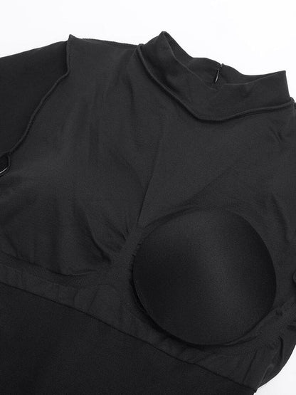 Seamless Bust Support Waist-Cinching Shaping Jumpsuit