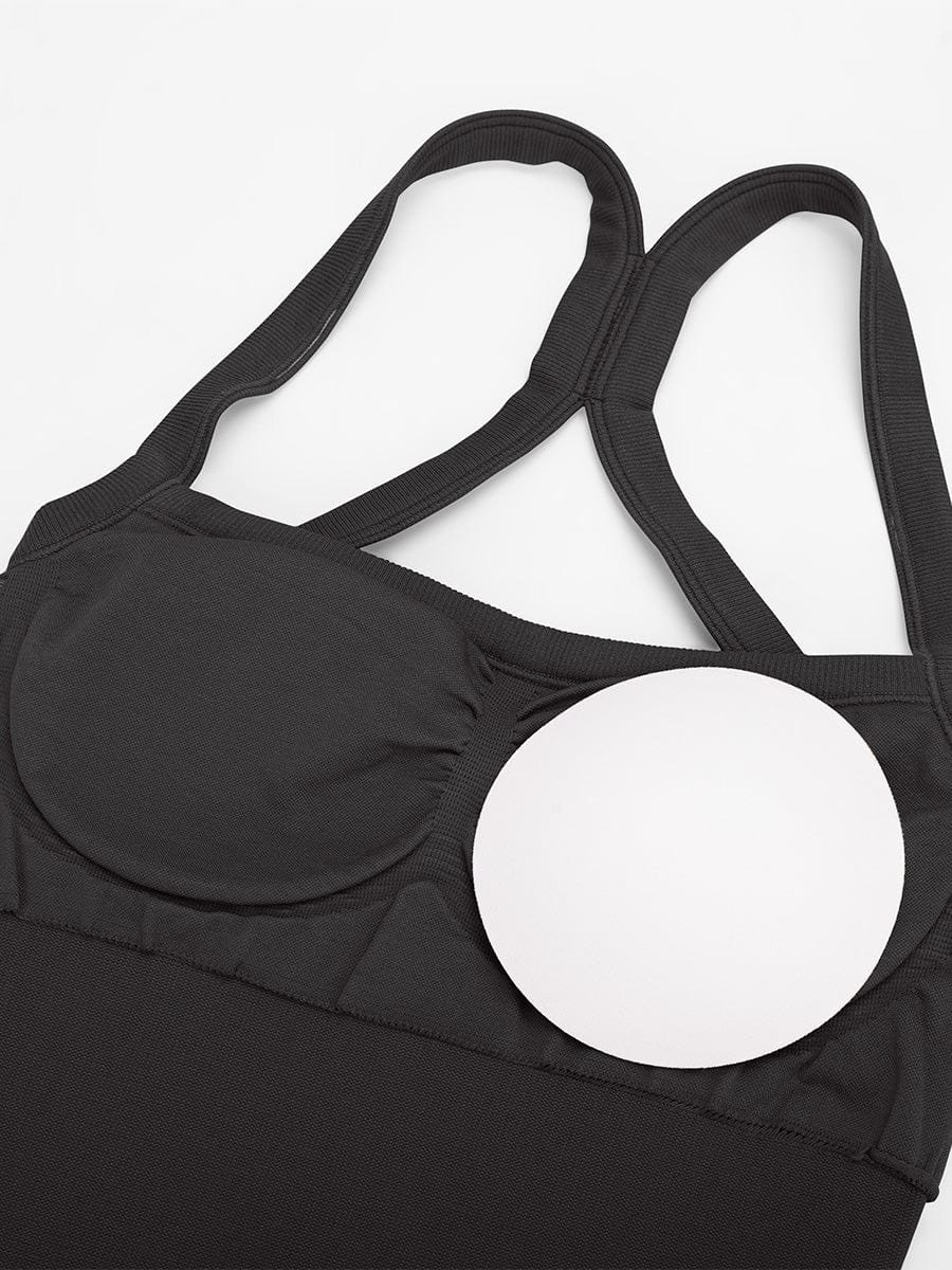 Seamless 2-in-1 Sports Waist & Tummy Control Jumpsuit