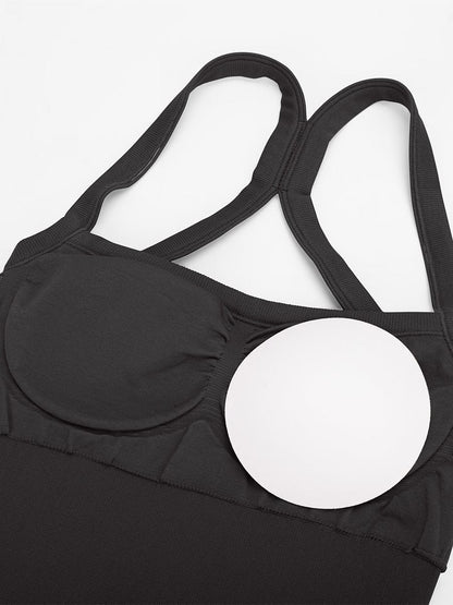 Seamless 2-in-1 Sports Waist & Tummy Control Jumpsuit