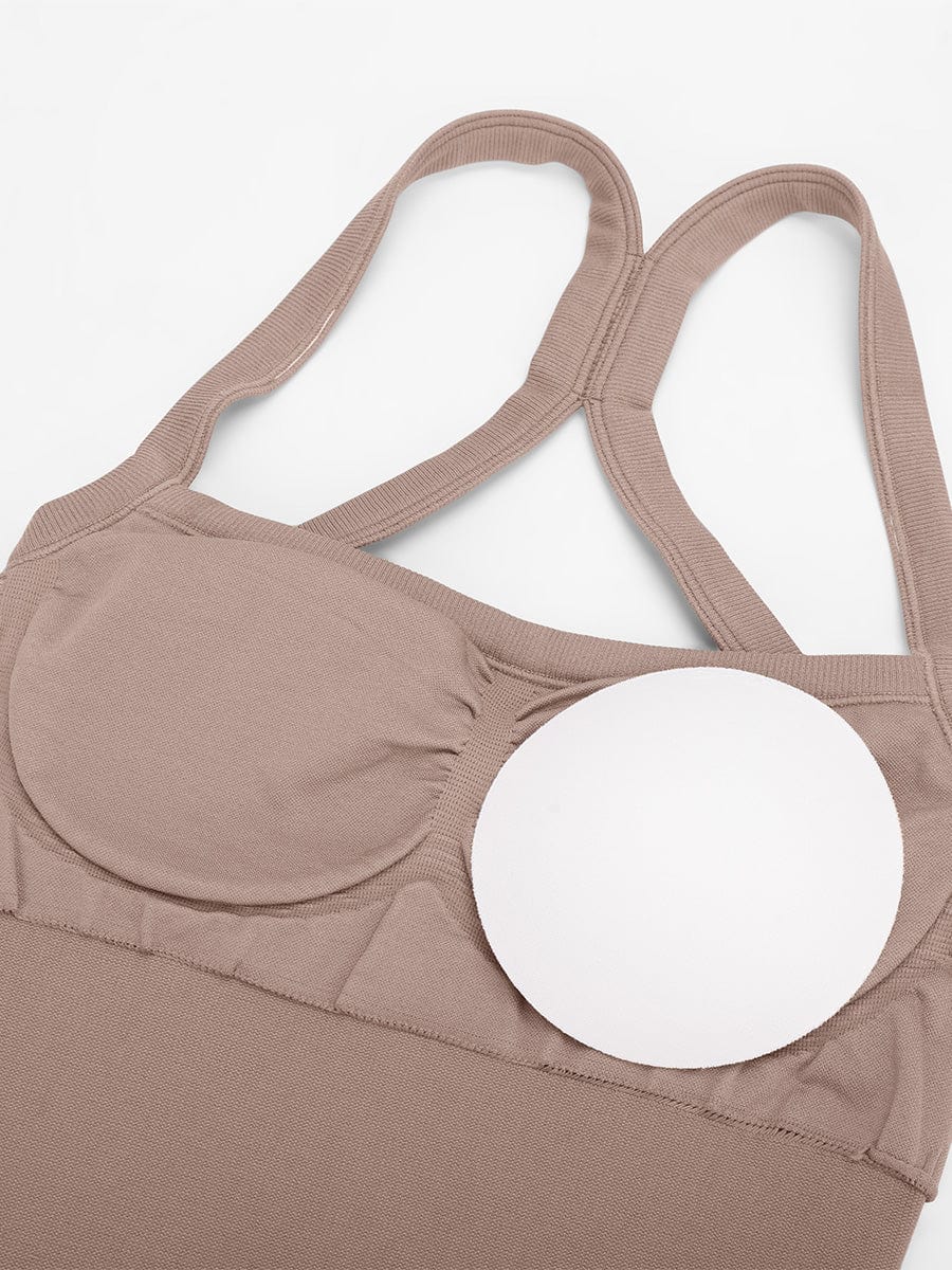 Seamless 2-in-1 Sports Waist & Tummy Control Jumpsuit