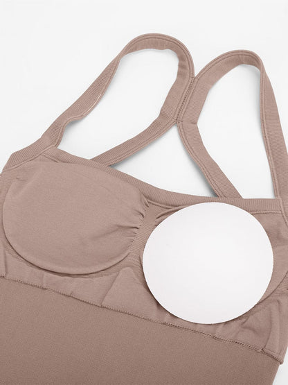 Seamless 2-in-1 Sports Waist & Tummy Control Jumpsuit