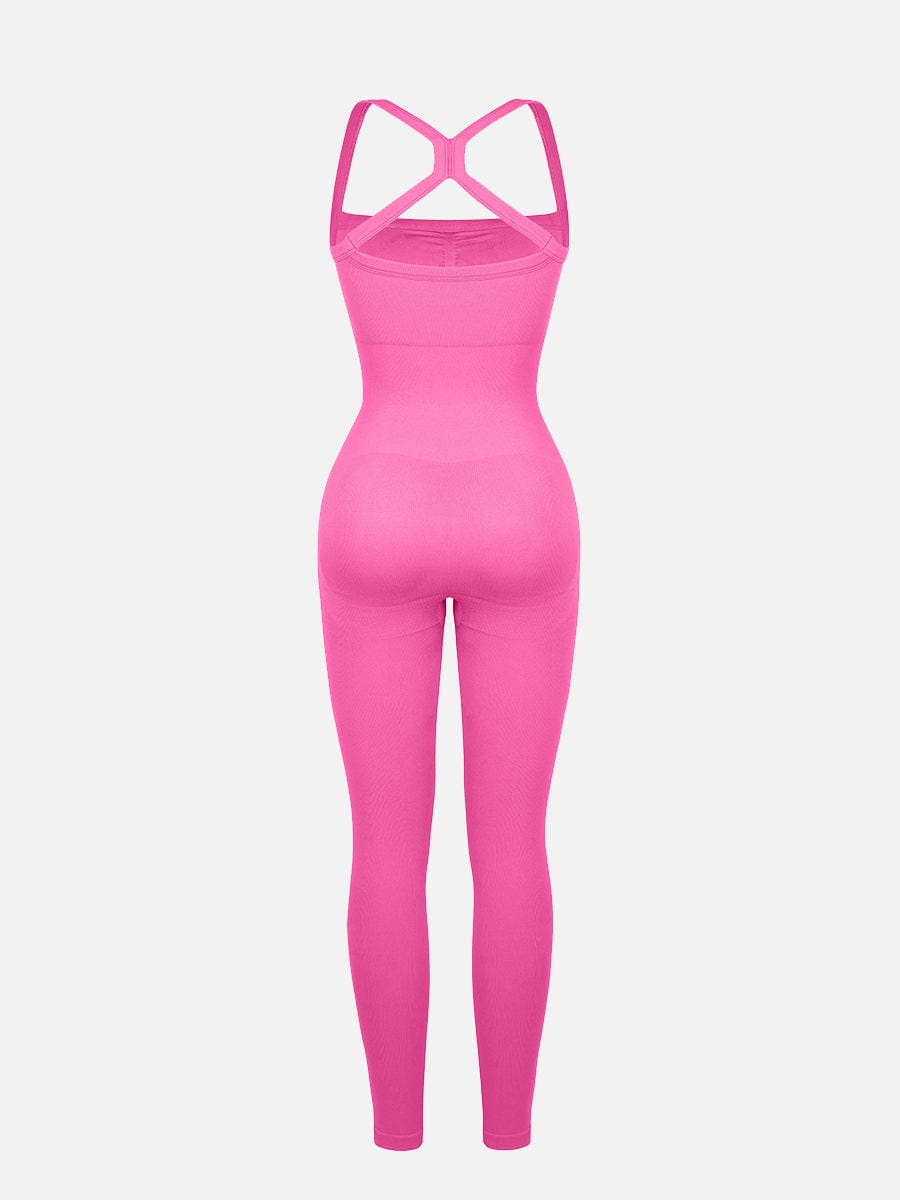 Seamless 2-in-1 Sports Waist & Tummy Control Jumpsuit