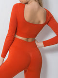 Wholesale 2-piece solid color soport sets v neck breathable wicking fitness workout sportwear