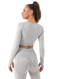Wholesale New Fashion 2 Piece High Waist Butt Lifter Yoga Set Breathable Wicking Activewear