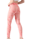 Wholesale Tie Dye Soft Workout Tights Seamless Hip Leggings Yoga Pants Gym Leggings