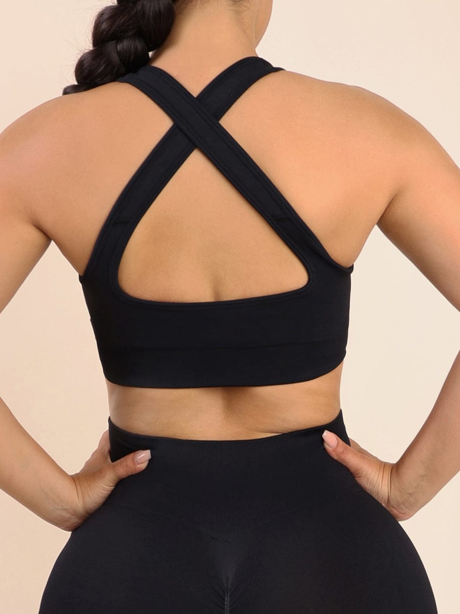 Wholesale Seamless Gym Top Sports Yoga Leggings Set