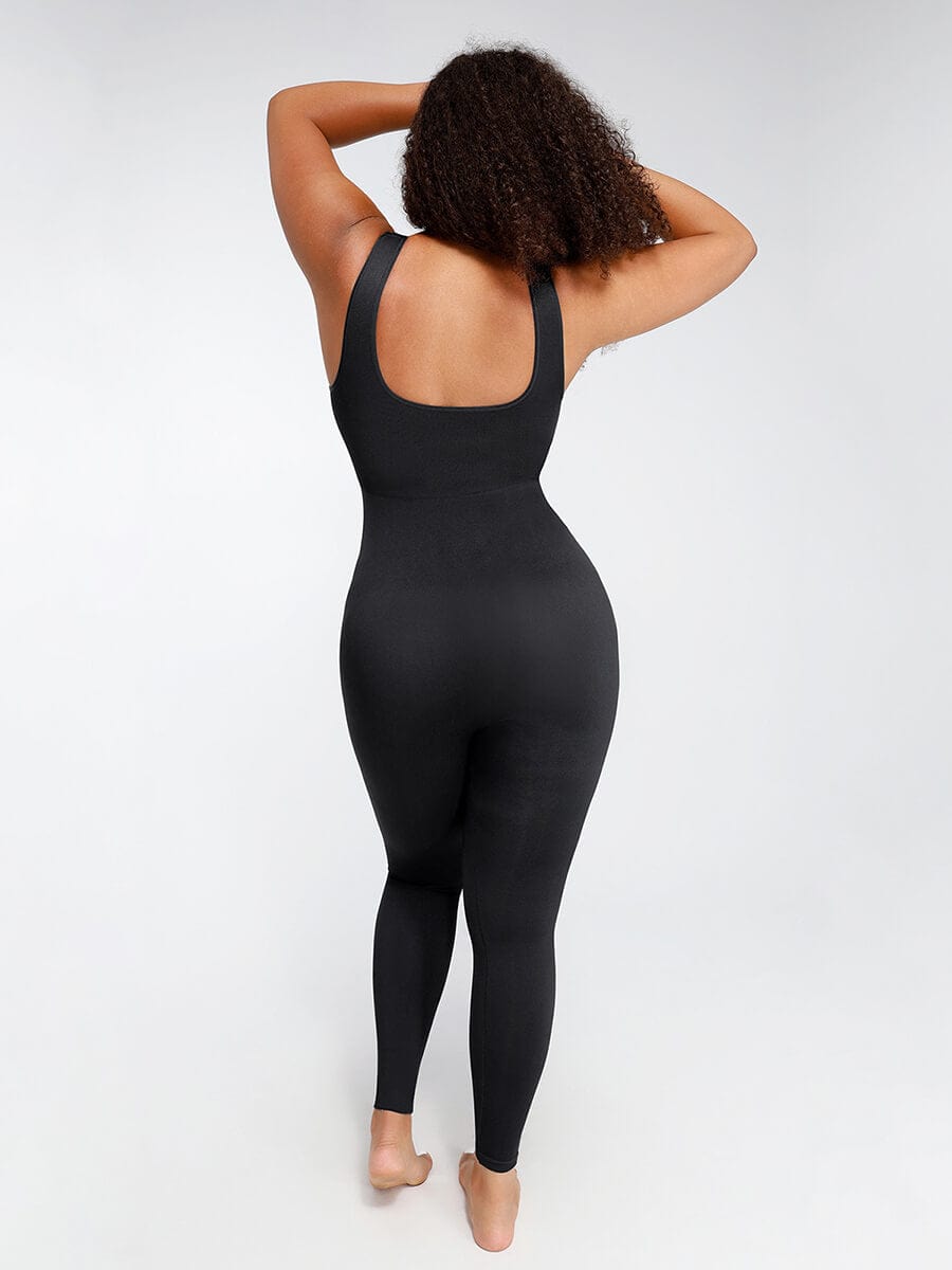 Eco-Friendly Seamless Maternity Support Jumpsuit
