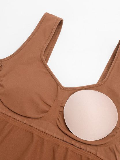 Eco-Friendly Seamless Maternity Support Jumpsuit