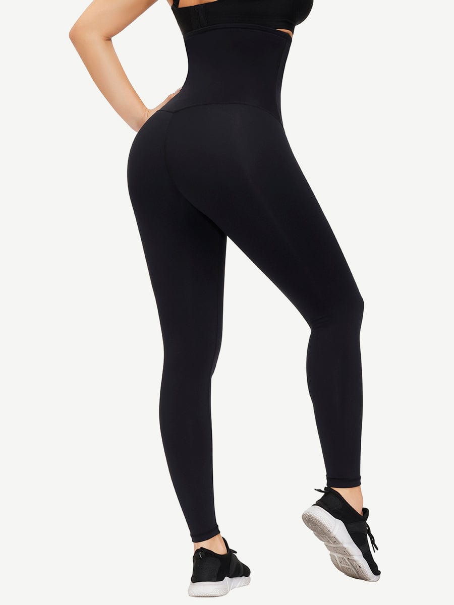 Hook-Closure Waist Trainer Shaping Leggings