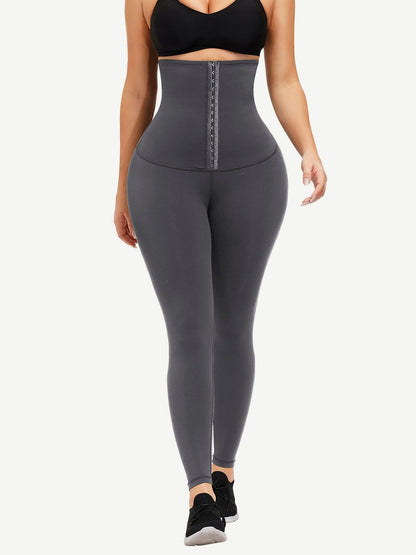 Hook-Closure Waist Trainer Shaping Leggings