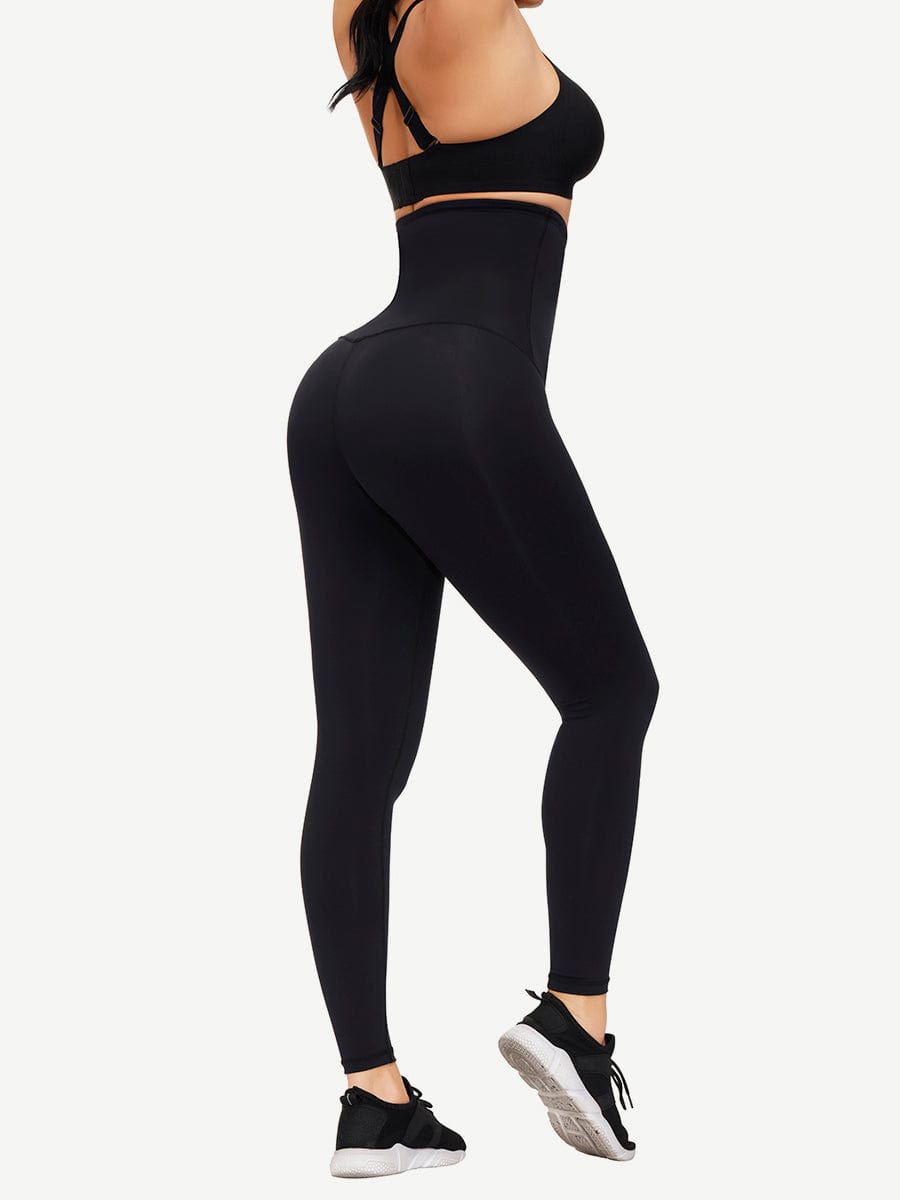 Hook-Closure Waist Trainer Shaping Leggings