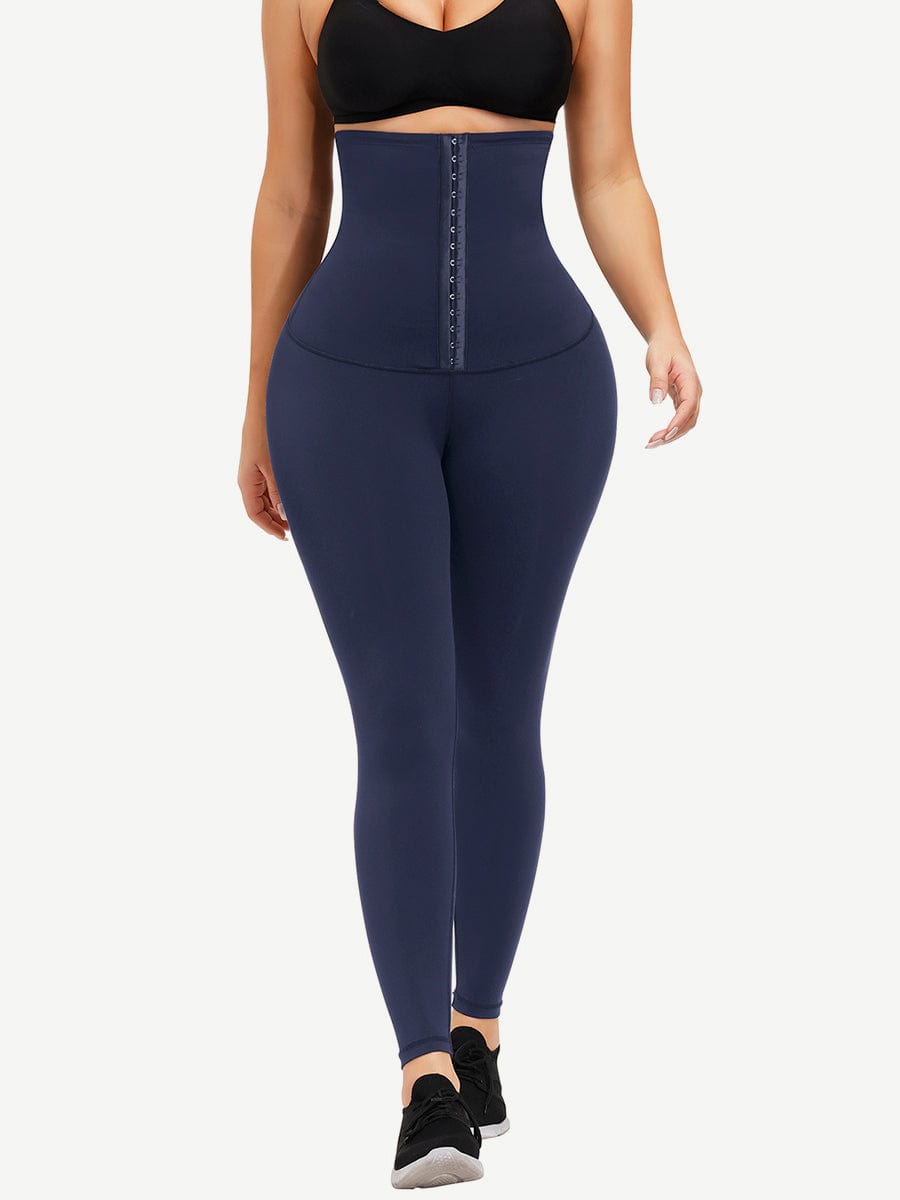Hook-Closure Waist Trainer Shaping Leggings