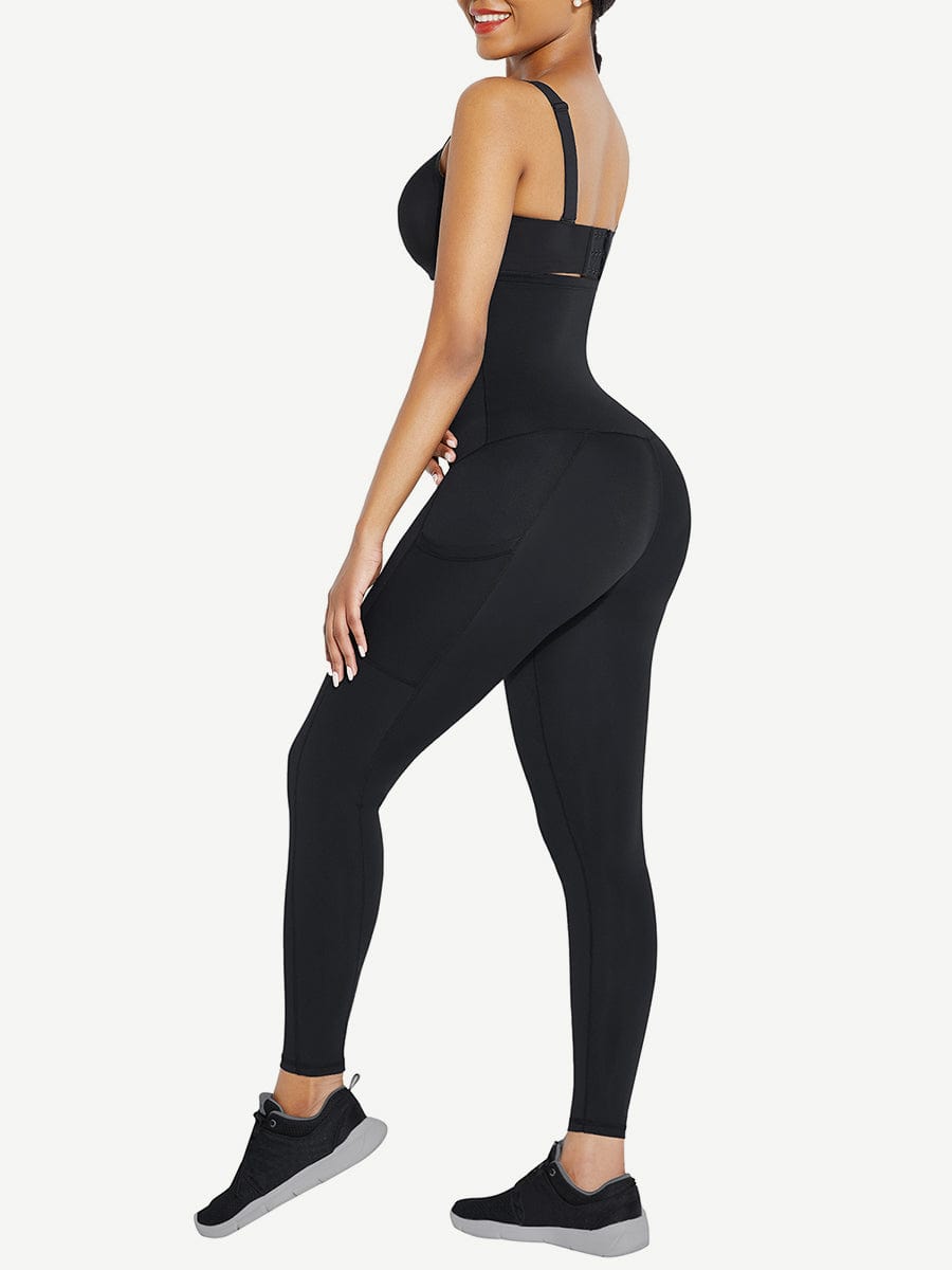 High-Waisted 3-Hook Pocket Shaping Leggings