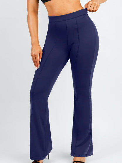 High-Waisted Tummy Control Flared Shaping Pants