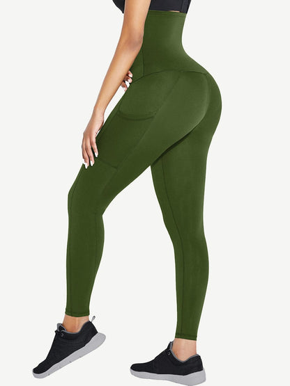 High-Waisted 3-Hook Pocket Shaping Leggings