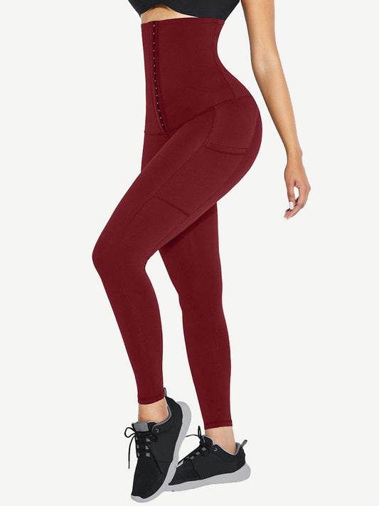 High-Waisted 3-Hook Pocket Shaping Leggings