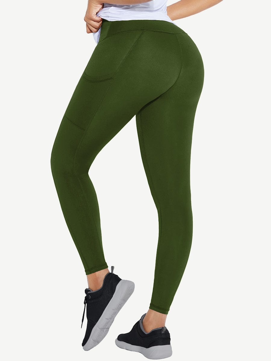 High-Waisted 3-Hook Pocket Shaping Leggings