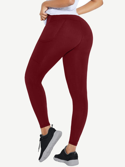 High-Waisted 3-Hook Pocket Shaping Leggings