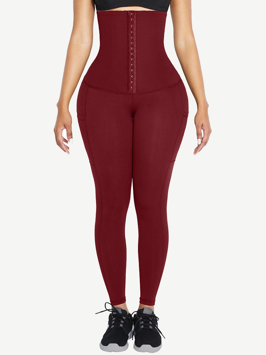 High-Waisted 3-Hook Pocket Shaping Leggings