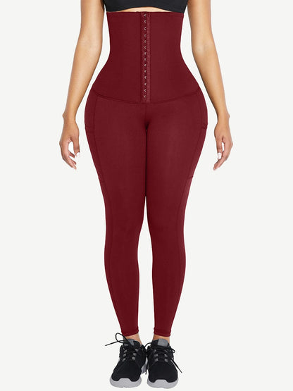 High-Waisted 3-Hook Pocket Shaping Leggings