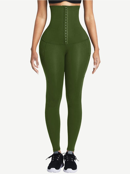 High-Waisted 3-Hook Pocket Shaping Leggings