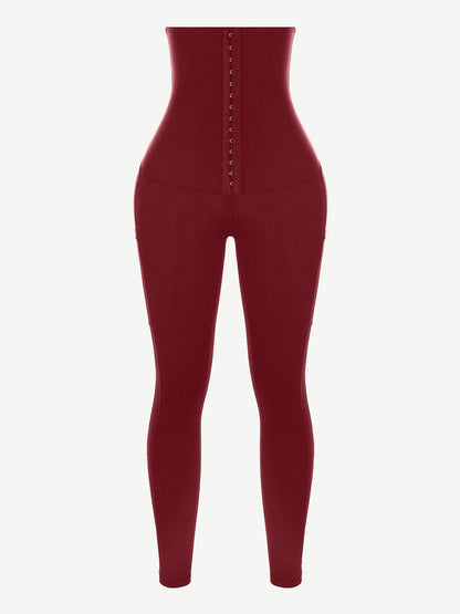 High-Waisted 3-Hook Pocket Shaping Leggings