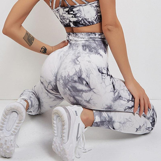 Women's Lifting High Waisted Seamless Leggings For Gym Workouts Yoga Running Exercise Leggings Seamless Women Fitness Leggings Push Up Workout Pants Gym Running Legging